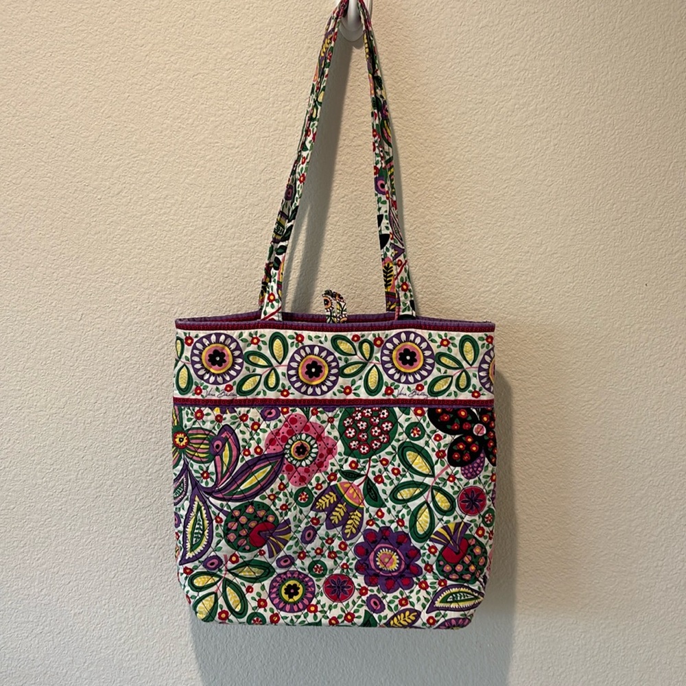 Vera Bradley Viva La Vera Cotton Tote Bag